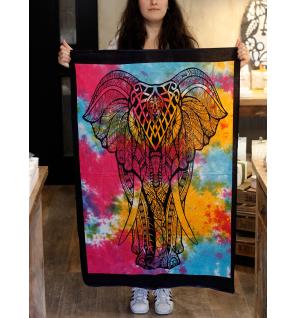Arte de pared de algodón - Árbol elefante