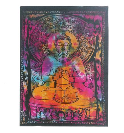 Arte de pared de algodón - Buda tranquilo