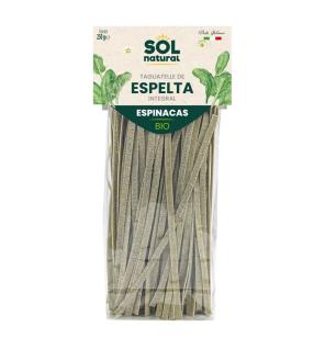 Tagliatelle de espelta con espinacas 250 g Sol Natural