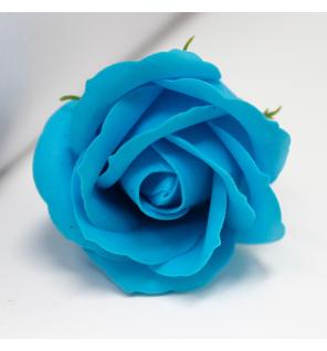 Flor de manualidades deco mediana - azul