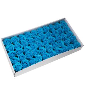 Flor de manualidades deco mediana - azul