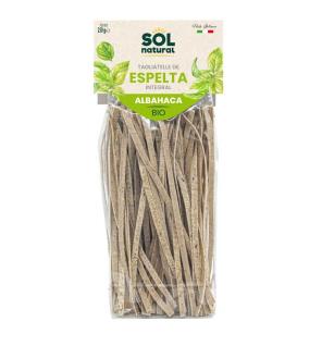 Tagliatelle de espelta con albahaca 250 g Sol Natural