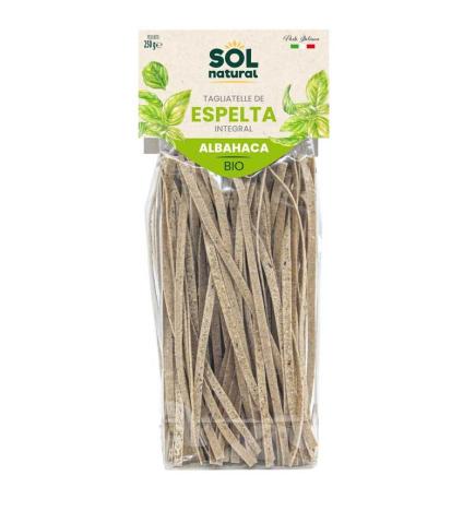 Tagliatelle de espelta con albahaca 250 g Sol Natural