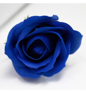 Flor de manualidades deco mediana - azul royal