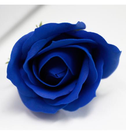 Flor de manualidades deco mediana - azul royal