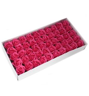 Flor de manualidades deco mediana - Rosa