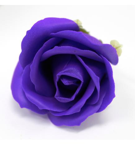 Flor de manualidades deco mediana - violeta