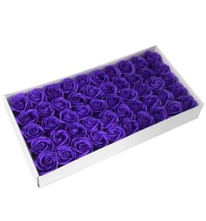 Flor de manualidades deco mediana - violeta