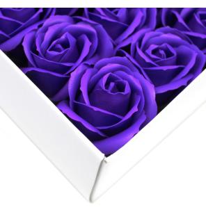 Flor de manualidades deco mediana - violeta