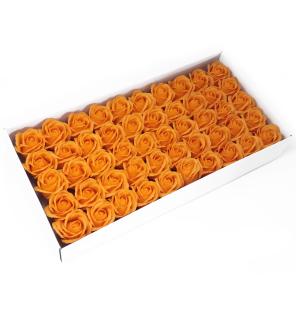 Flor de manualidades deco mediana - naranja