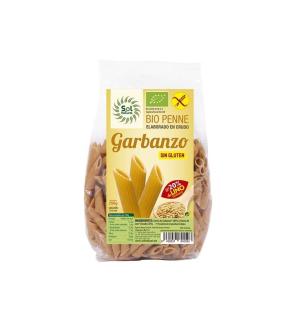 Penne de garbanzo y lino sin gluten bio 250g Sol Natural