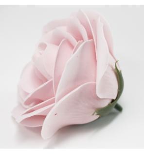 Flor de manualidades deco grande - rosa bebé