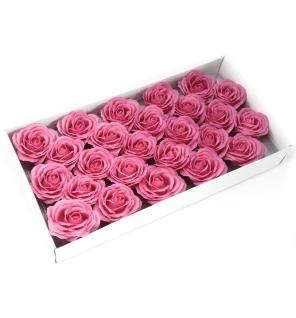 Flor de manualidades deco grande - rosa