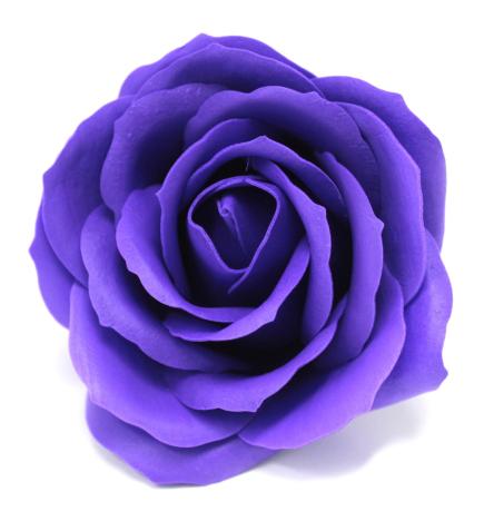 Flor de manualidades deco grande - violeta