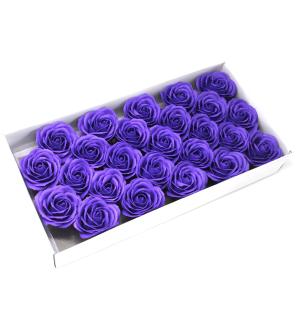 Flor de manualidades deco grande - violeta