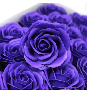 Flor de manualidades deco grande - violeta