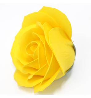 Flor de manualidades deco grande - amarillo