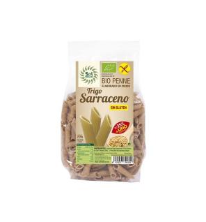 Penne trigo sarraceno lino sin gluten bio 250g Sol Natural