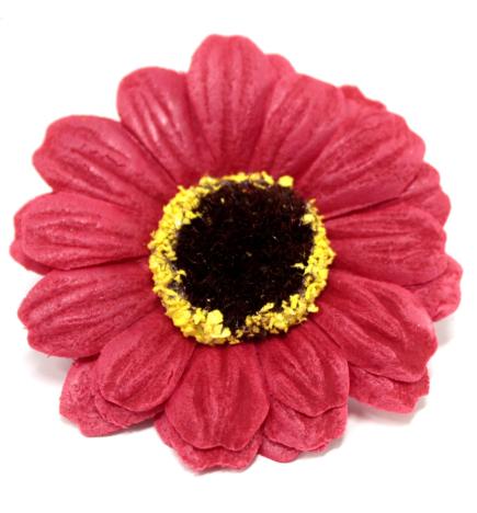 Flor de girasol manualidades deco mediana - roja