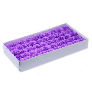 Flor de Jabón Manualidades - claveles - Violeta