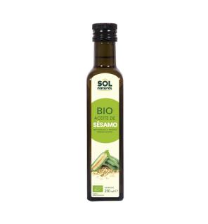 Aceite de sesamo bio 250ml Sol Natural