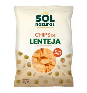 Chips de lenteja bio 65g Sol Natural