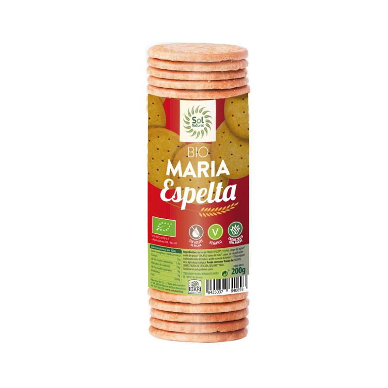 Galletas maria de espelta bio 200g Sol Natural