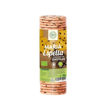 Galletas maria espelta chips chocolate bio 200g Sol Natural