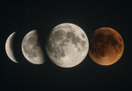 Calendario lunar septiembre 2025, fases de la Luna, eclipses y clima astral